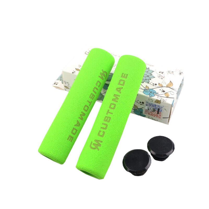 1 Pair BMX MTB Bike Mountain Bicycle Handle Handlebar Soft Sponge Bar End Grips Bisiklet Bike