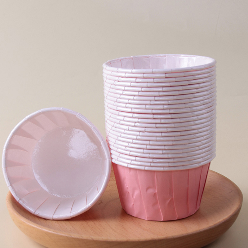 50Pcs Muffin Dessert Holder Cupcake Liner DIY Cake Wrappers Baking Cup Tray Case Cake Pastry Paper Cups Party Supplies