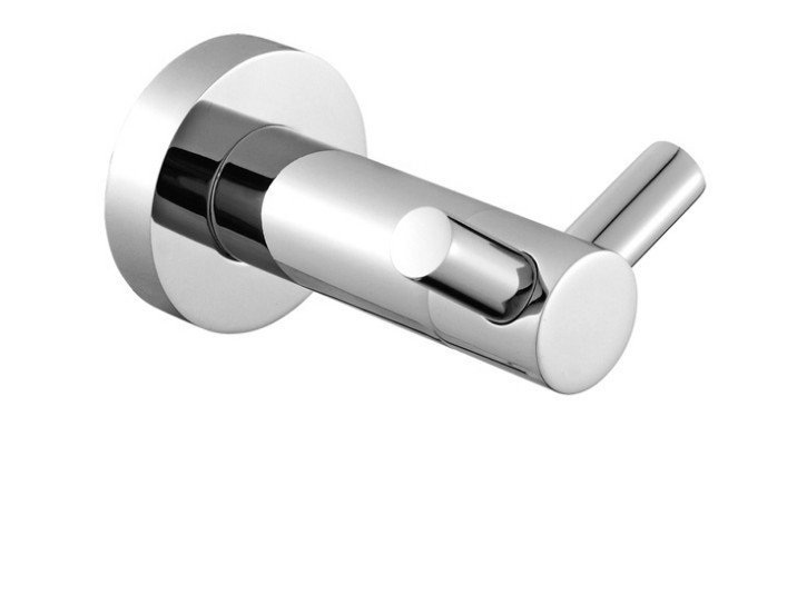 Messing Badkamer Double Robe Hook, Handdoek Haken, Jas Hoed Hanger Haak CB009G