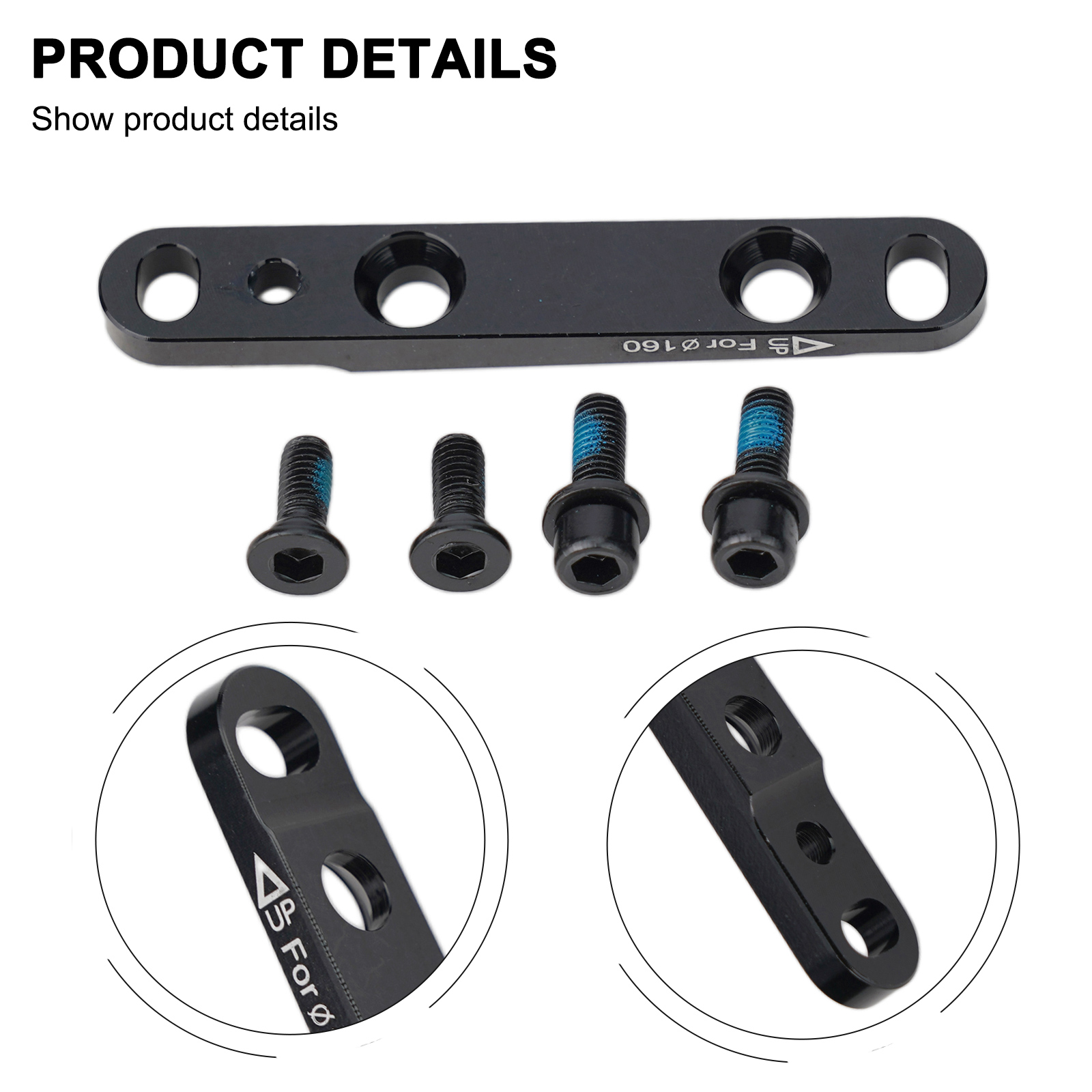 Fiets Flat Mount Schijfrem Adapter Voor 140mm 160mm FM Remklauw Voor-SHIMANO Racefiets Schijfrem adapter