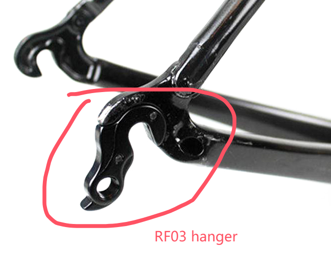 CECCOTTI-Support de dérailleur arrière pour vélo de route, convient uniquement au modèle de la CECCOTTI: Marron