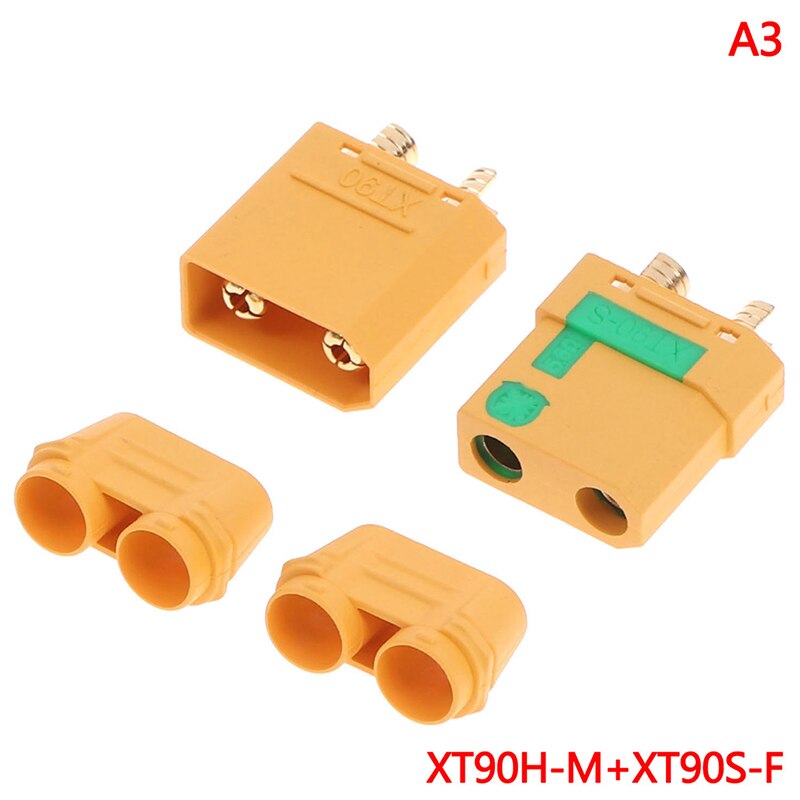 XT90 Connector Anti-Vonk Mannelijke Vrouwelijke Connector Met Behuizing Schede: Rood