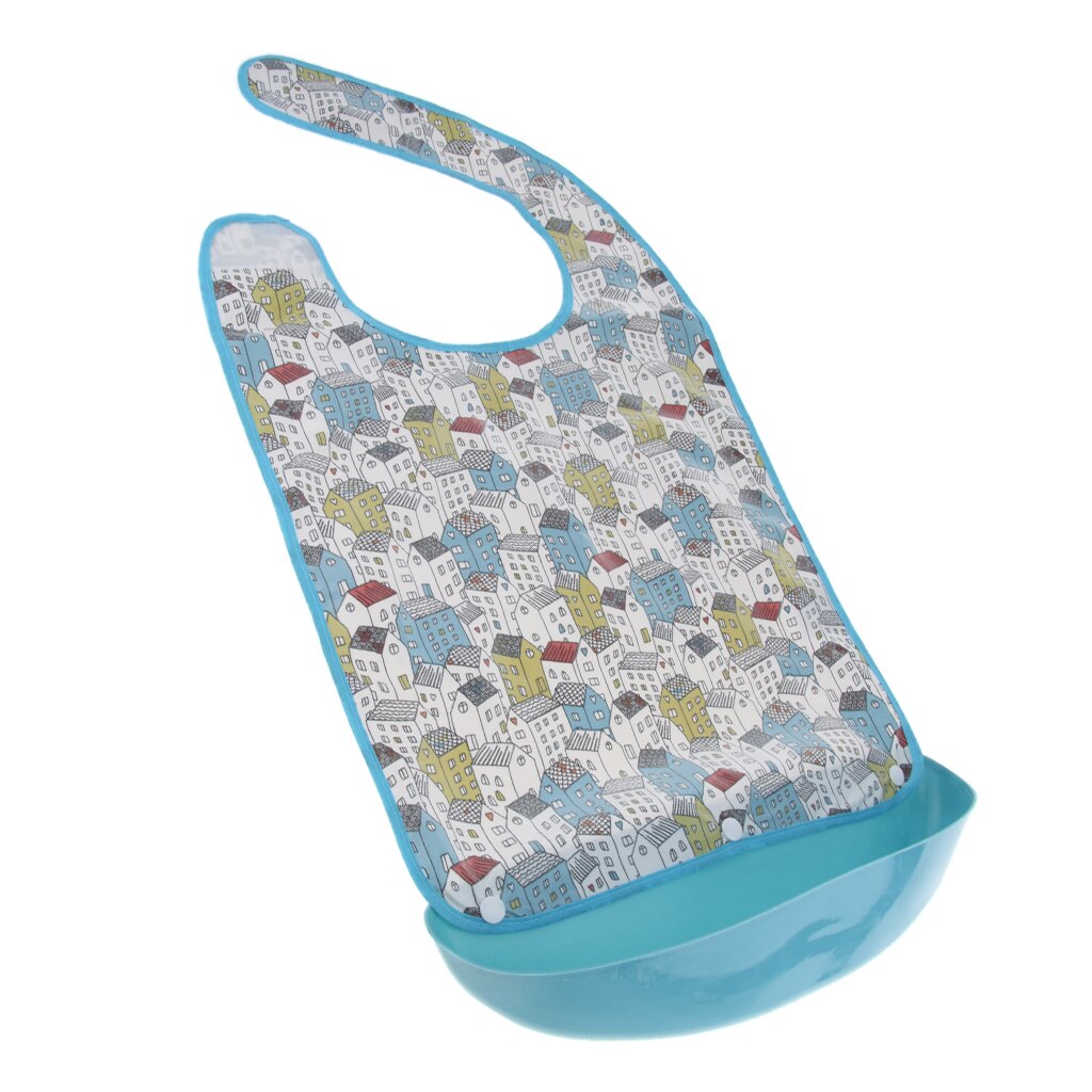 Bibs for Adults, Dining Bib, Eating Bib 64 X 36 Cm Made of Waterproof TPU