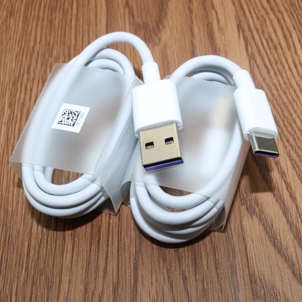 Original Huawei Mate 9 10 Pro P10 Plus P20 Pro Honor V10 Supercharge Fast Quick Super Charger 4.5V5A Type-C USB 3.0 Type C Cable