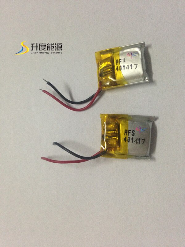 Nieuw product China 80 mah 3.7 v 401517 li-polymeer batterij, 80 mah li-polymeer batterij