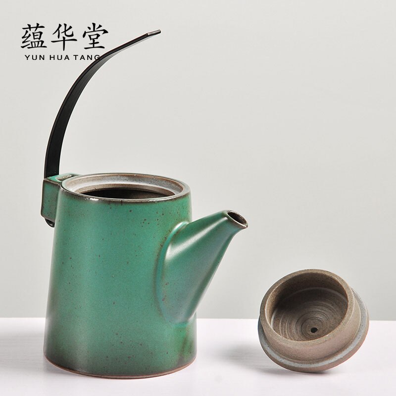 Chinese Handmade Pottery Teapot Ceramic Travel Tea Pots Gong Fu Tea Set Kettles