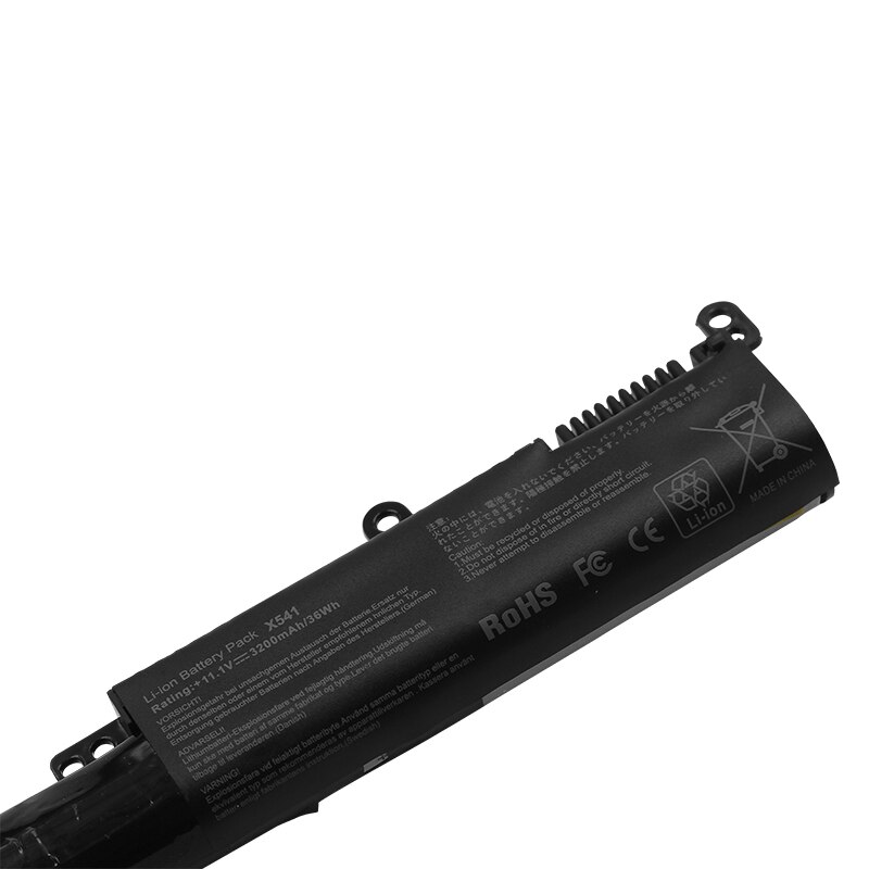 ApexWay 11,1 v A31N1601 A31LP4Q 0B110-00440000 / -00440100 batería de portátil para Asus VivoBook A541UA X541 X541NA X541NC X541U