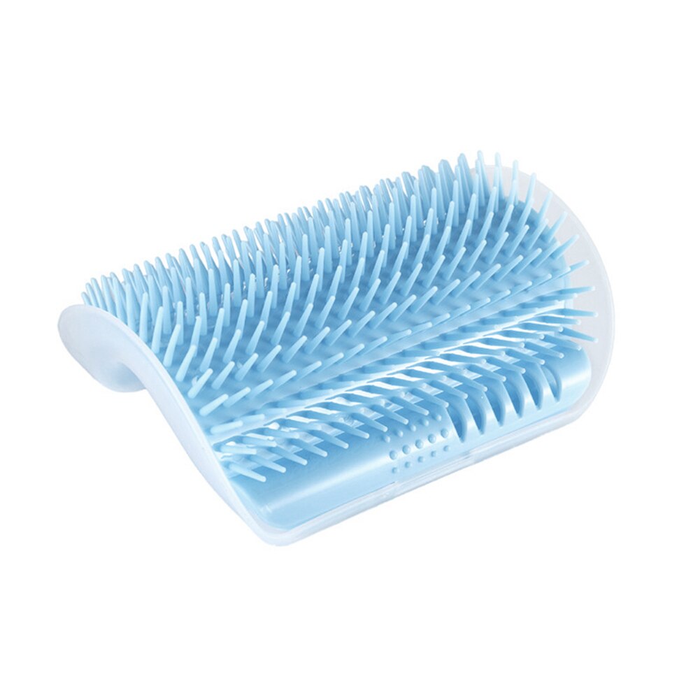 Cat Massage Device Cat Self Groomer Comb Cat comb Pet Supplies plastic Black/Grey/Green/Blue Cats Brush: A9