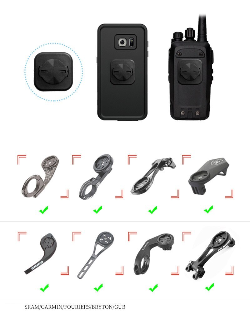 Bicycle Computer 3M Universal Adapter MTB Road Bike Accessory for GARMIN Edge 1000 800 500 Mount GPS Bracket phone Seat Holder