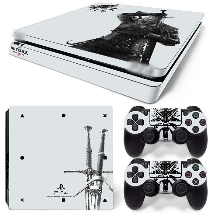 PS4 Slim Game Machine Sticker soporte pequeño Wizard 3 The Witcher 3: Tn ps4slim 1489