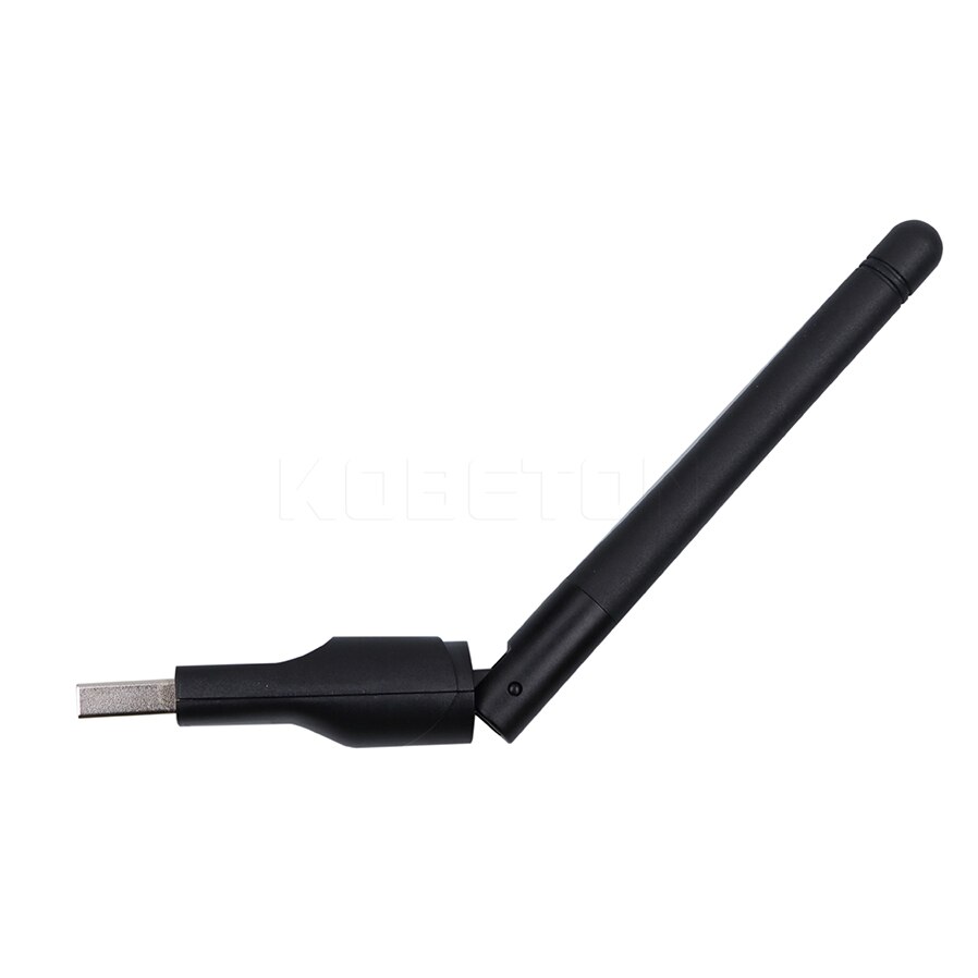 Kebidu 150 Mbps USB 2.0 WiFi Draadloze Netwerkkaart Ralink RT5370 802.11 b/g/n LAN Adapter met draaibare Antenne voor PC Laptop