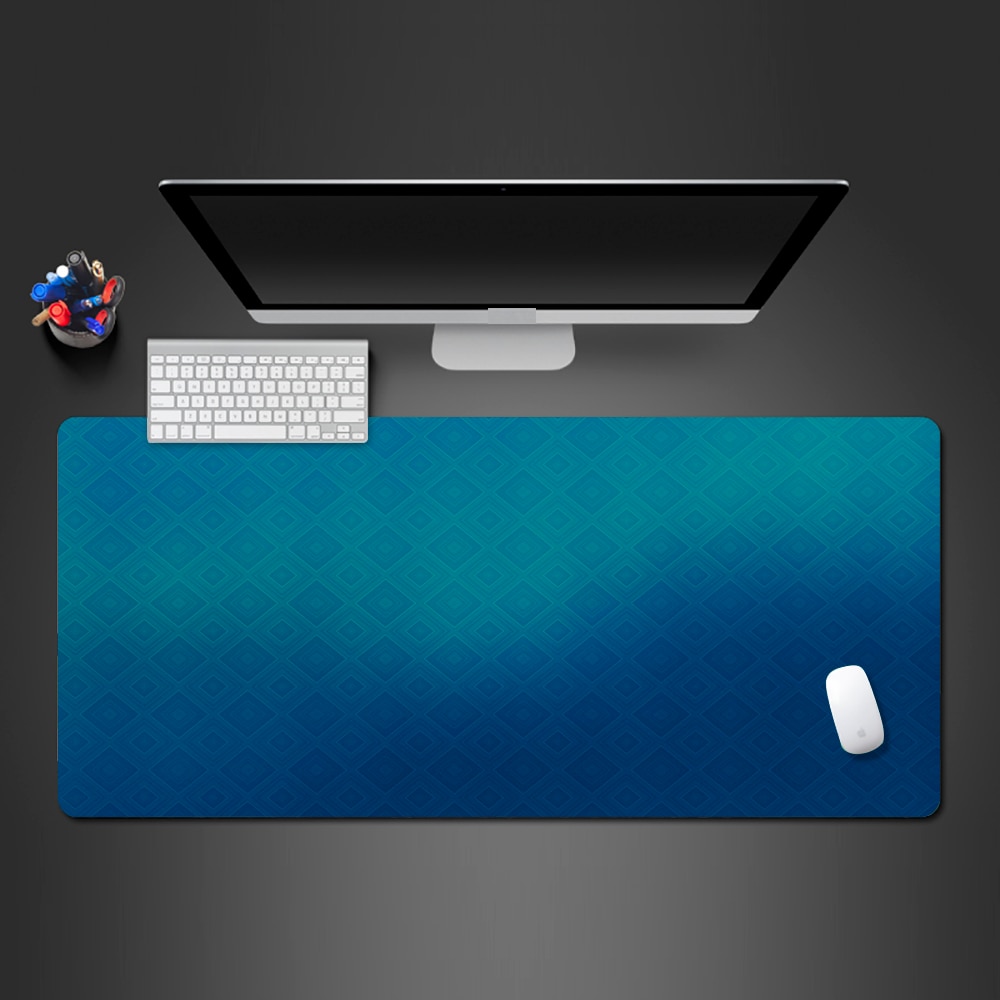 3d Blue Super Cool Modern Abstract Mouse Pad Personality Best Selling Rubber Mat Washed Large Table Mat