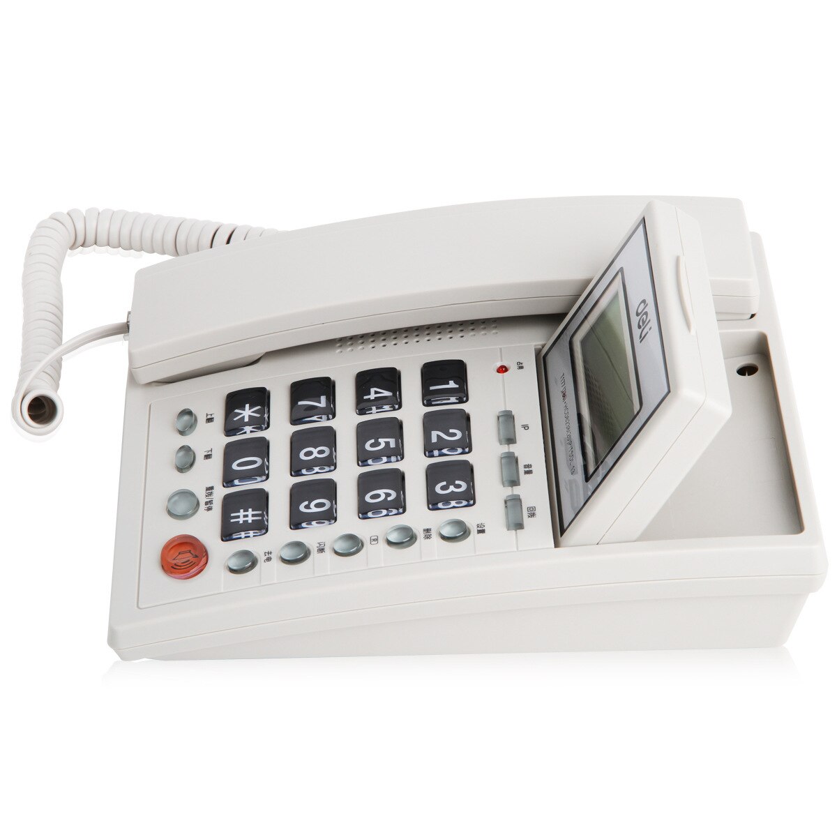 Kantoor telefoon zakelijk groot scherm bliksembeveiliging lange afstand vergrendeling parallel anti-diefstal telefoon bedraad