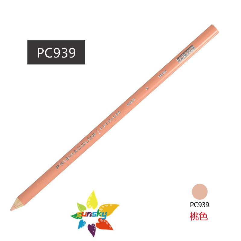 12PC USA Oily Colored Pencils Single Color PC927/938/1092/1093 Prismacolor Lapis de cor Colored PC935 PC1092 PC939 PC946 PC1082: PC939 12PC