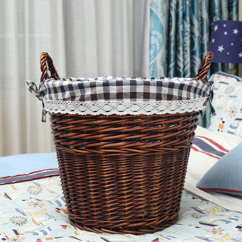 Vuile wasmand rotan opslag mand wasmand vuile kleren rotan met oren vuile kleren opslag wasmand emmer b: Old  farmer  4