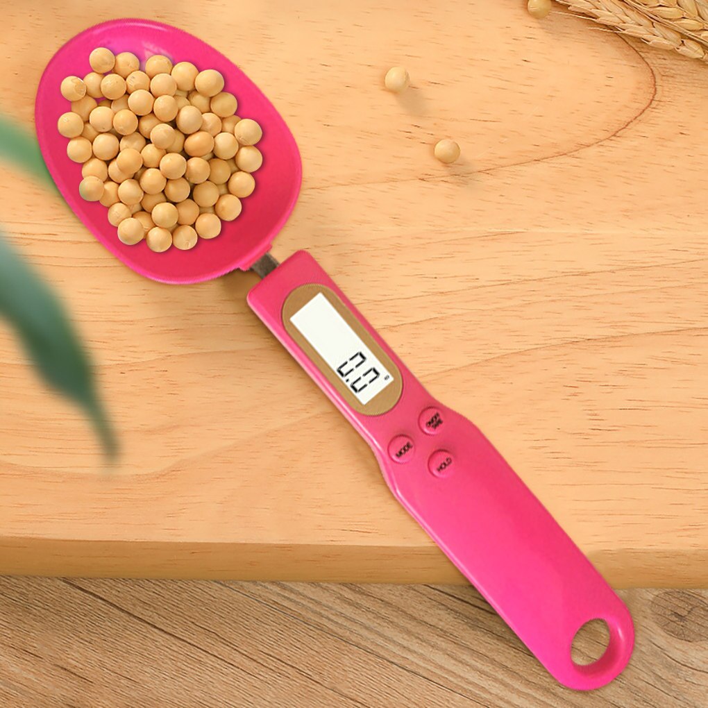 LCD Portable Digital Kitchen Scale, 500g / 0.1g, Gram Electronic Scoop, Mini Kitchen ScalesBaking Supplies,