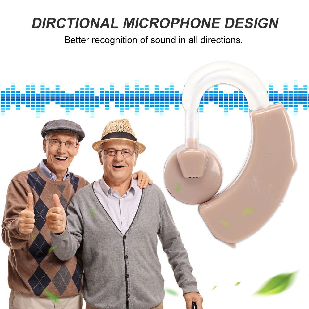 Ear Sound Amplifier Hearing Aid Mini Audifonos Hearing Aids for Deafness The Elderly Listening Device Health Care