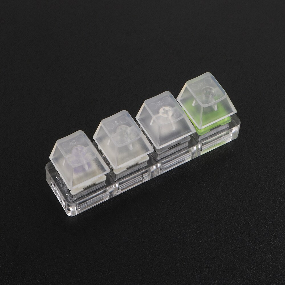 SP STAR Switch Tester Purple Grey Meteor Orange Nightlight Mechanical Keyboard Switch Body Kit w/Acrylic Blank Base Keycaps