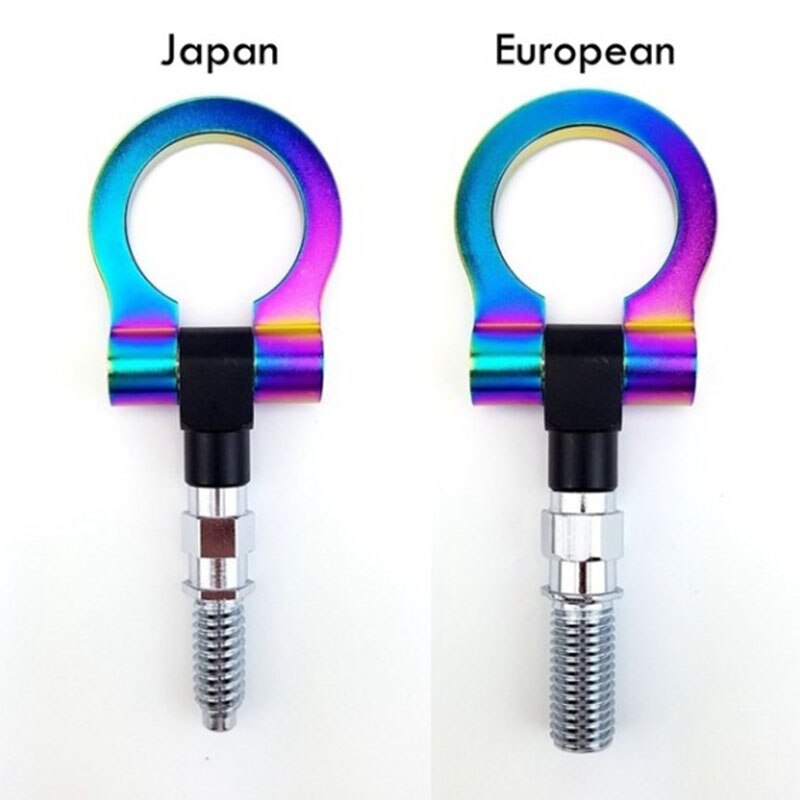 Automobile car tow coupler universal color tow coupler front and rear