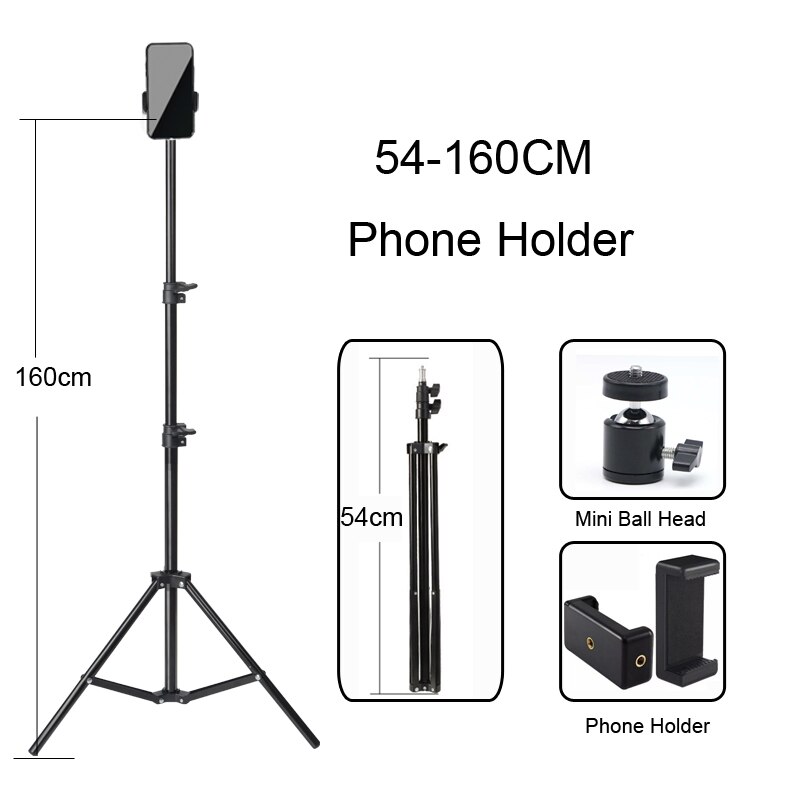 1/4 schraube Kopf Universal Tragbare Aluminium Selfie Stativ Für Telefon Stand Mount Digital Kamera Mit Bluetooth Fernbedienung