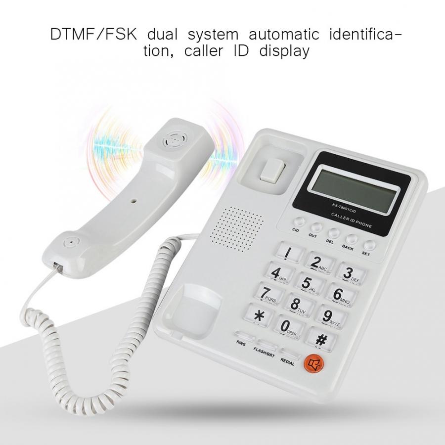 Smart Home Hotel Wired Corded Desktop Telephone Office Landline Telephone telefon