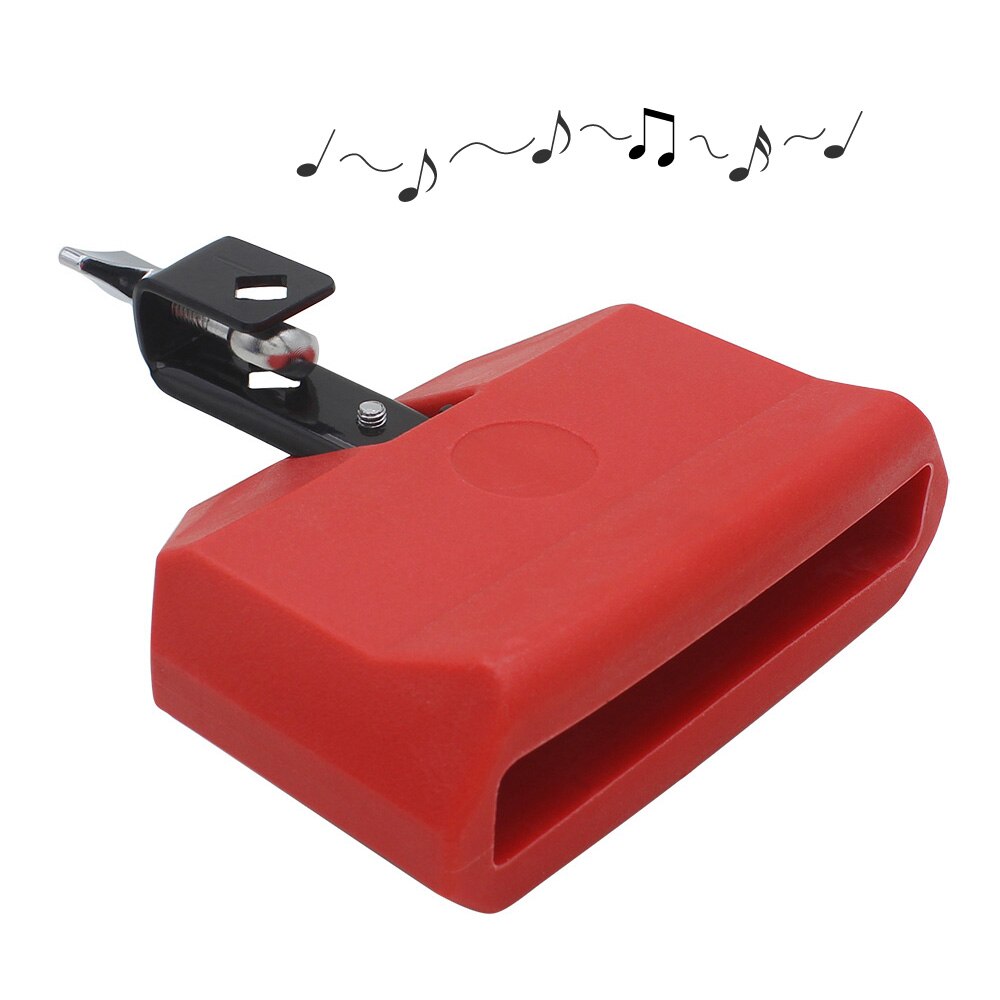 Cow Bell Noise Maker with Mallet Cowbell for Drum Set Percussion Instrument Music Education Tool for Cheering Sporting Events