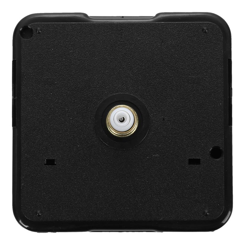 ! 1 Set Silent Wall Clock Quartz Mechanism Black and Red DIY Wall Clock Quartz Clock Hour / Minute Hand Clock Movement