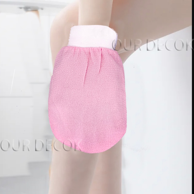 Guante de exfoliación para Hammam de doble cara, guante mágico exfoliante, eliminación de bronceado, 10 Uds.