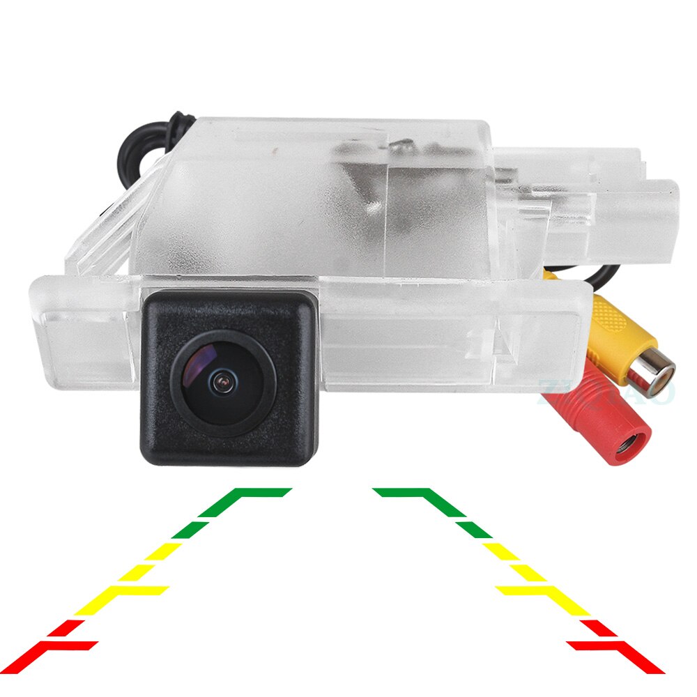 ZIQIAO-cámara de visión trasera para coche, accesorios de aparcamiento para Peugeot 508, sedán, SW, RXH, 301, 208, 308, 408, , 3008, HS096: 0 LED linear track