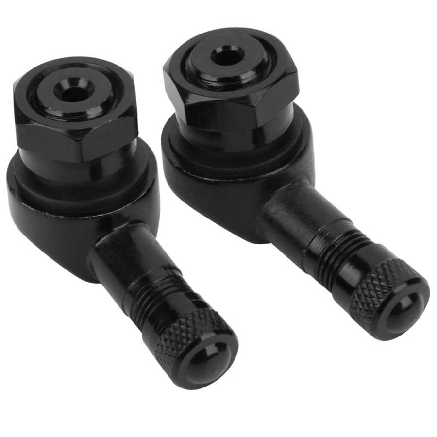 2Pcs 90 Degree Right Angle Valve Motorcycle Tire Air Valve Electric Scooter Conversion Air Valve