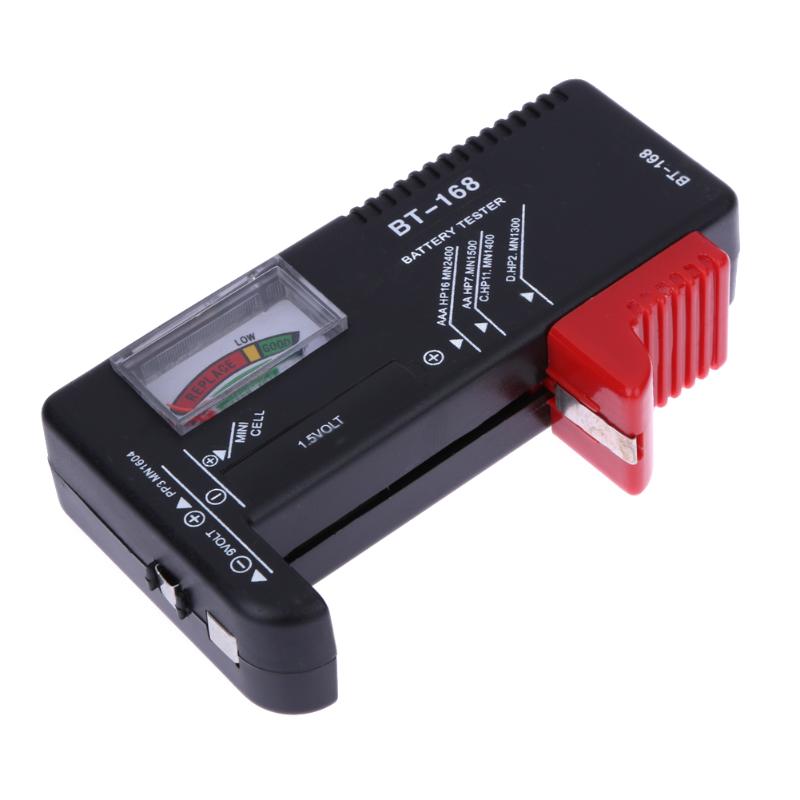 Universal Digital Battery Tester Volt Checker For AA AAA 9V Button Multiple Size Battery Tester Checker