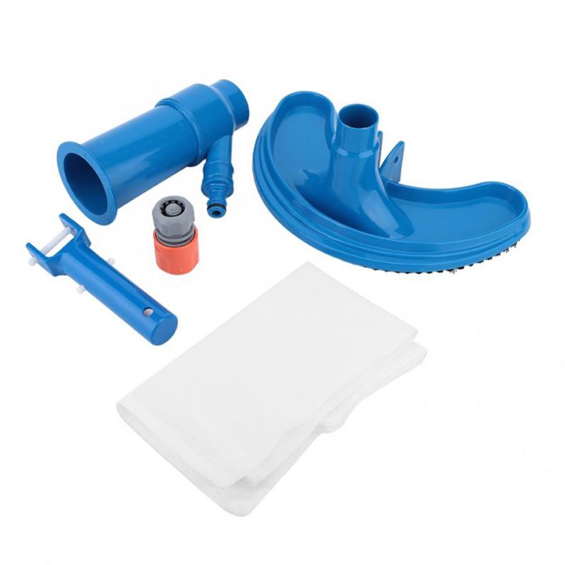 Pool Suction Vacuum Head Brush Cleaner Half Moon Flexible Swimming Pool Curved Suction Head Cleaning Tool Pool Cleaner