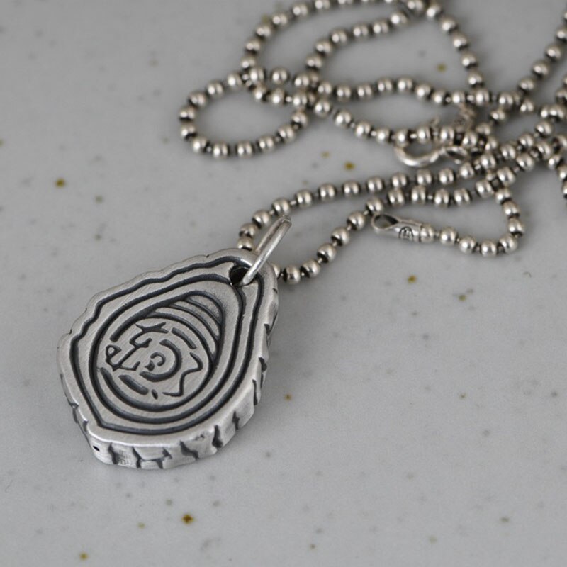 Balmora original 100% 990 sterling silber anhänger für damen und herren, baum-jahresring-anhänger, thailändischer silber-charm-schmuck ohne kette