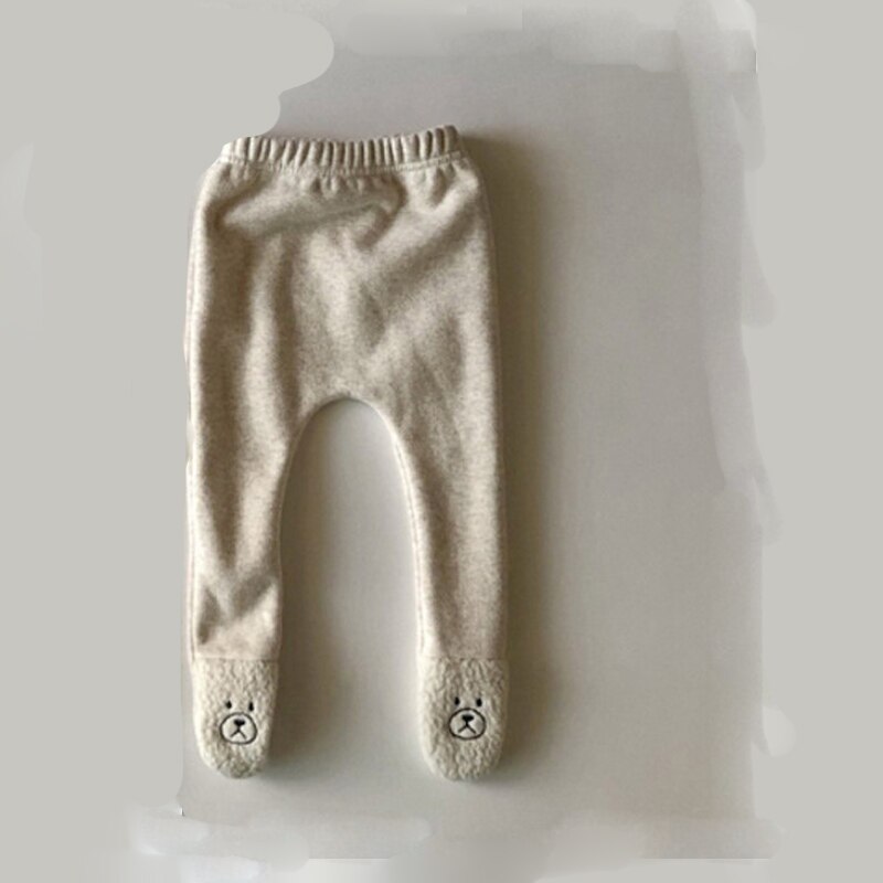 Kinderen Meisje Broek Mode Hoge Taille Lange Broek Kinderen Broek Baby Meisjes Jongens Leggings Katoen Grote Pp Broek lente Herfst: gray / 24M