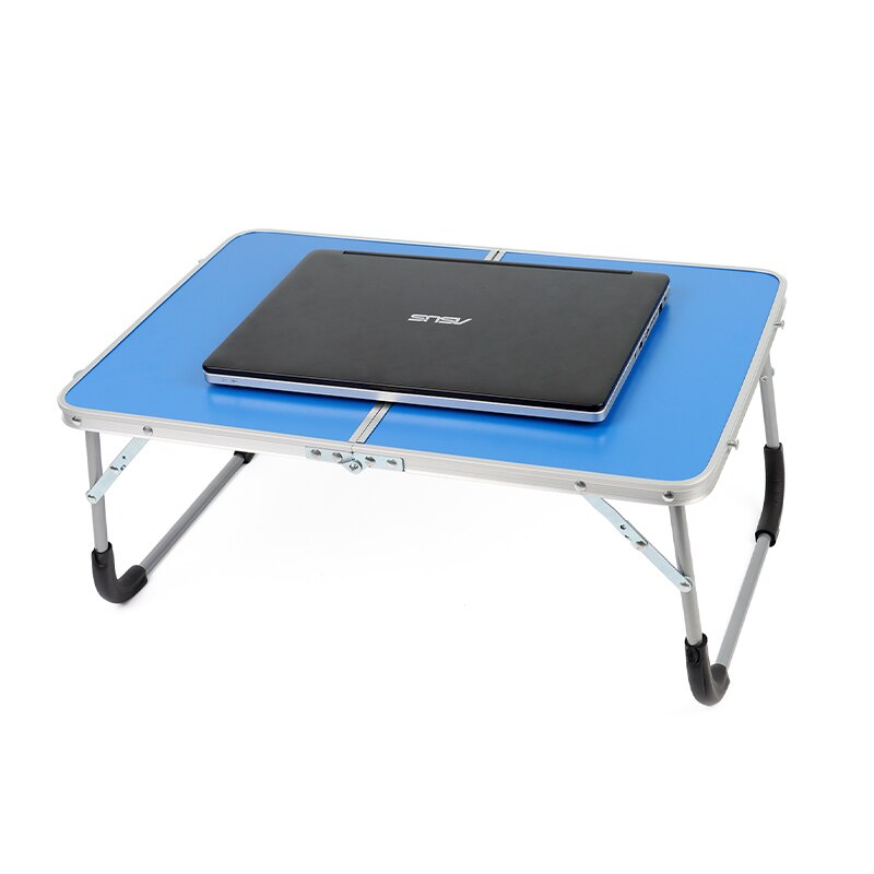 61*41*27 cm justerbar bærbar bærbar skrivebordsstativ til seng hvid computerbord læsebordsbakke: Blå