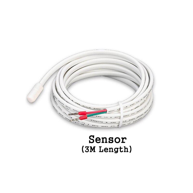 Floor Electric Heating Thermostat 16A 220V 5-40℃ Celsius Mechanical Temperature Controller: Sensor
