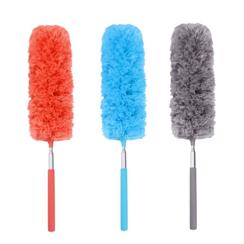Verstelbare microvezelstofborstel, uitschuifbare plumeau, airconditioning, schoonmaakaccessoires voor huishoudelijke meubels