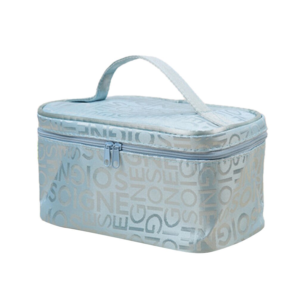 Women Cosmetic Bag Girl Makeup Bag Multifunction Ladies Bag Case Wash Toiletry Make Up Organizer Travel Kit Bag#2: B