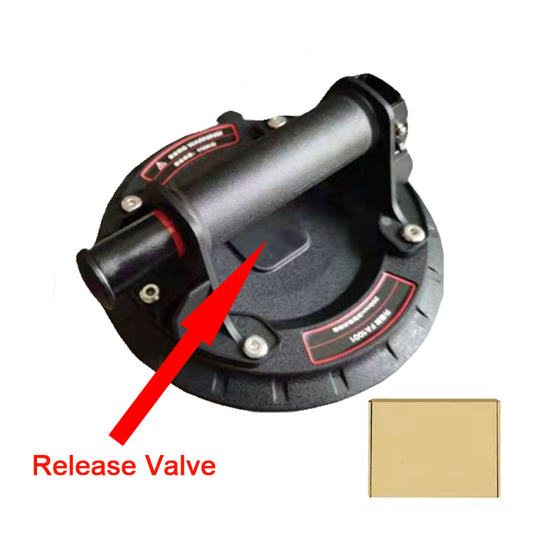 KKMOON 8inch Vacuum Suction Cup 200kg Bearing Capacity Heavy Duty Vacuum Lifter for Granite Glass Lifting Suction Cup: A Add Release Valve