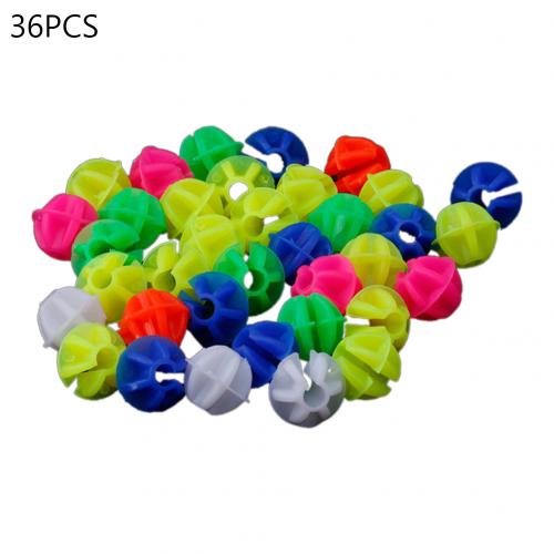 26/36 stuks gemengde lichtgevende plastic clip fiets fiets wiel spaak kralen plastic clip spaak kraal fiets kralen draad kralen decoraties: Kralen