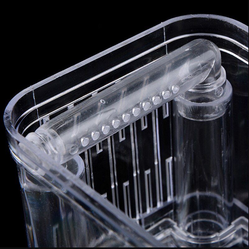 Double-layer aquarium isolation box acrylic malachite hatching box ornamental fish fighting fish breeding box