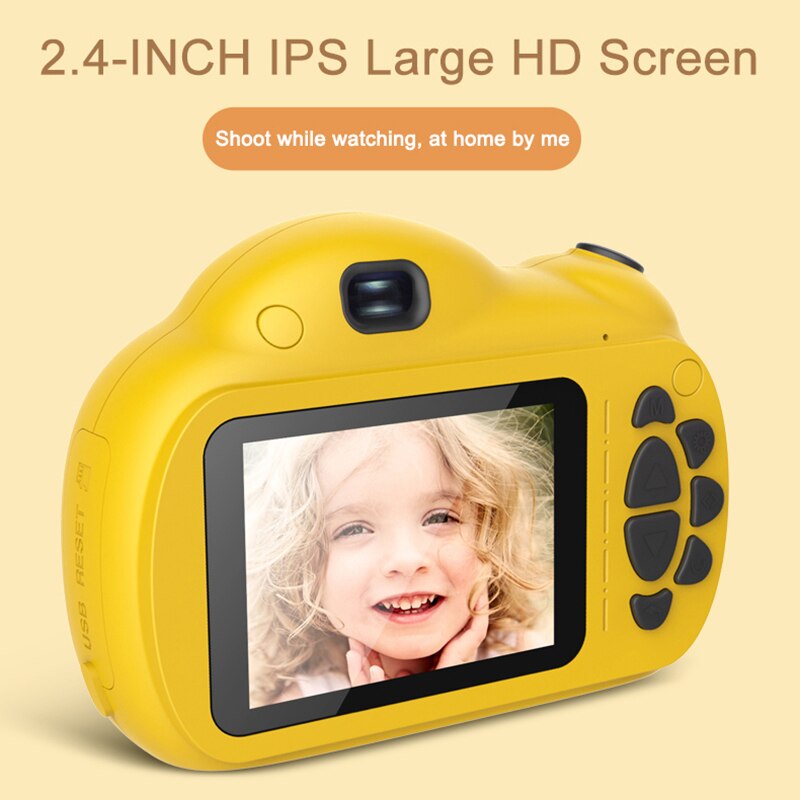 Outdoor Digitale Mini Kamera Kinder Cartoon Nette Kamera 2,4 Zoll Fotografie Requisiten Geburtstag NC99