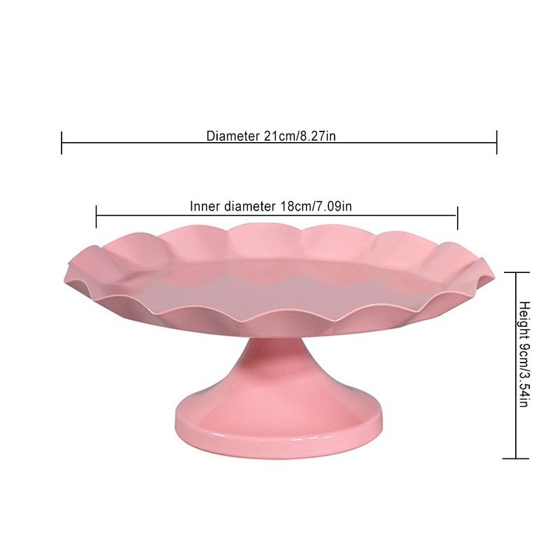 Wedding Cake Stand Dessert Tray Lace Edge Cake Tools Desktop Decoration Supplies Decorating Plates Party Dessert Display Tray