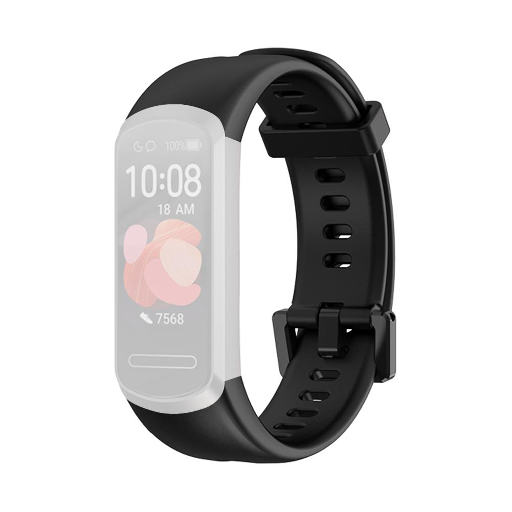 Silikon Handgelenk Gurt Für Huawei Band 4 Sport Strap Armband smart uhr Band Armband Für Huawei Band4 Smart Zubehör: Black