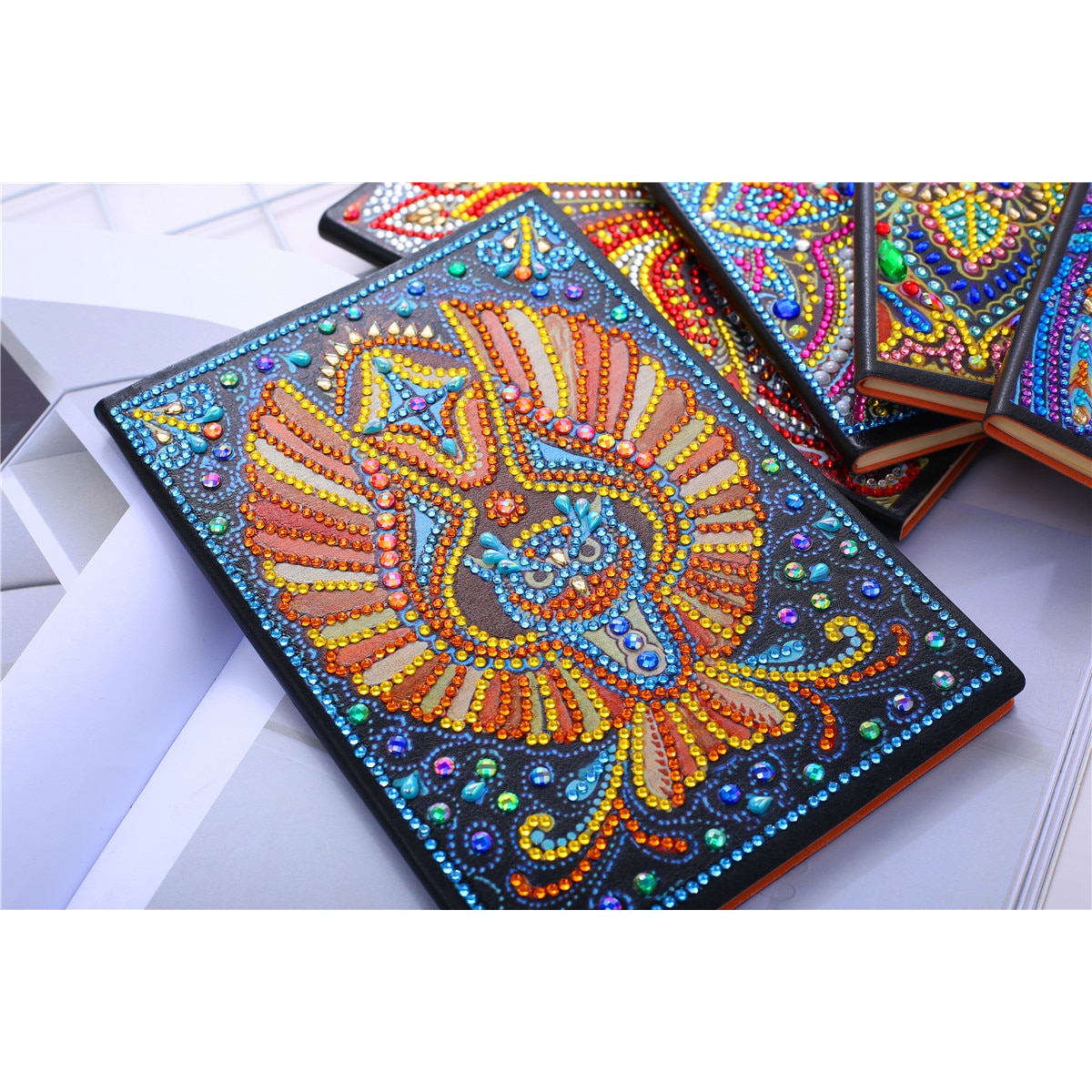 5D DIY Diamant Malerei Notizbücher Spezielle bilden Neuheiten Tagebuch Buch Diamant Stickerei A5 Mosaik Malerei Dekor