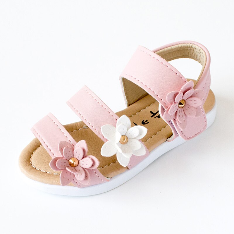 Blume Kinder Sandalen Sommer Strand Kinder Casual Schuhe Nette Heiße Verkäufe Freizeit Mädchen Turnschuhe Kleinkinder