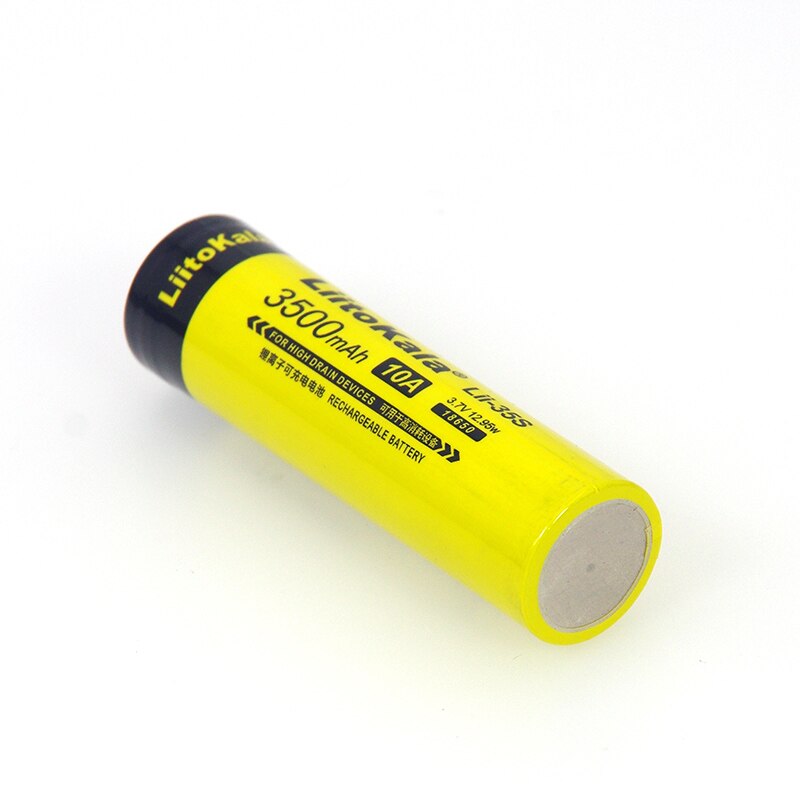 Liitokala 18650 Batterij Lii-35S 3.7V Li-Ion 3500 Mah 10A Ontlading Power Batterij Voor Hoge Afvoer Apparaten