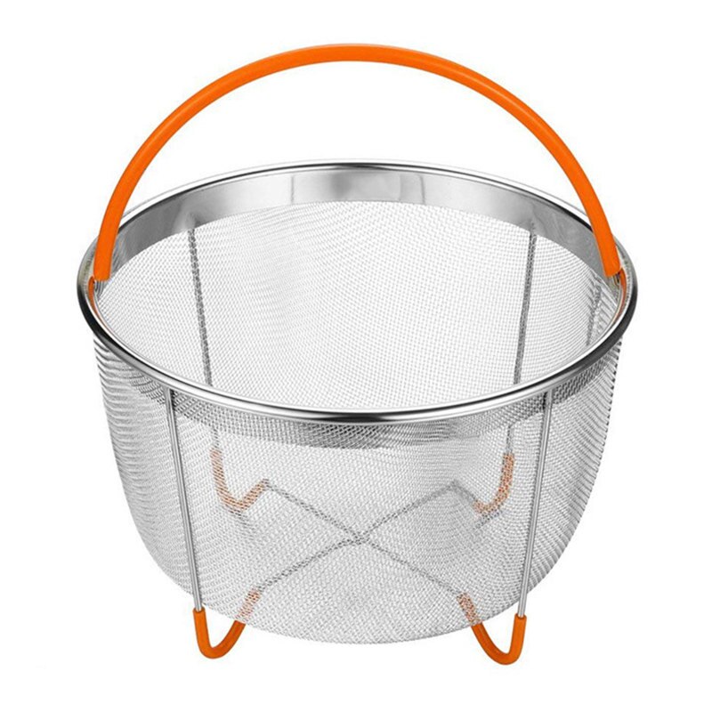 Mand Voor Instant Pot Accessoires 6 Qt Roestvrij Staal Stoomboot Instant Pot Keuken Accessoires: Orange