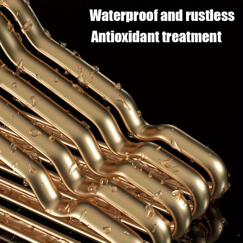 KleiderbüGel aus Metall, HemdkleiderbüGel mit glatter Oberfläche, langlebige, robuste KleiderbüGel, Standard-KleiderbüGel für Jacken und Hosen