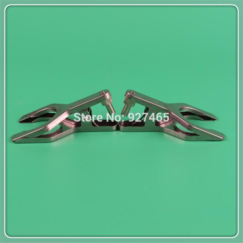 2pcs,50# Stainless Steel Spherical Interface Clip,Stainless Steel Clamp,Glassware clip,Use for Glass Ground Joint